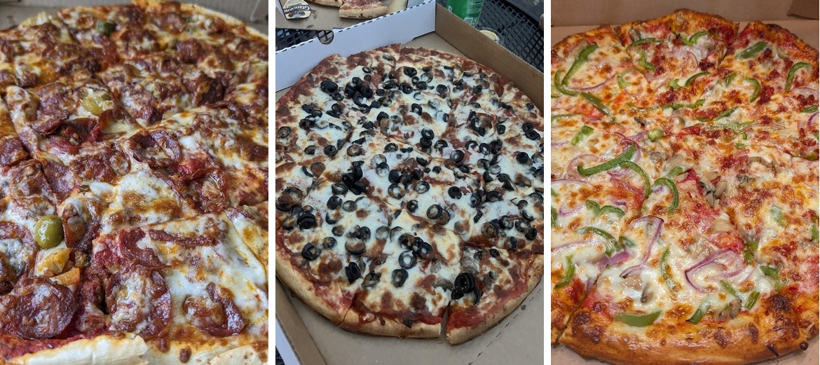 Hey Now Pizza Menu